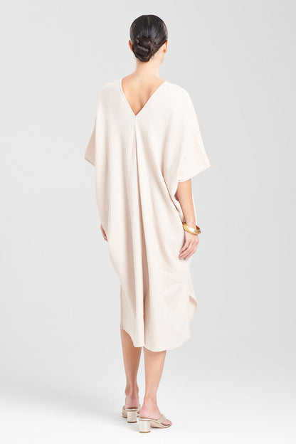 NATORI Buy Onsen Cotton Caftan in Sand Dune Online