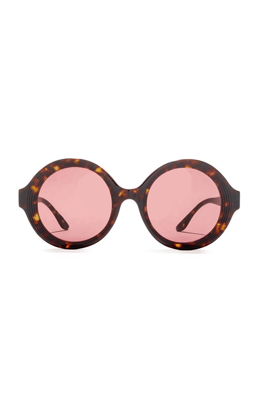NATORI Nami Acetate Round Sunglasses