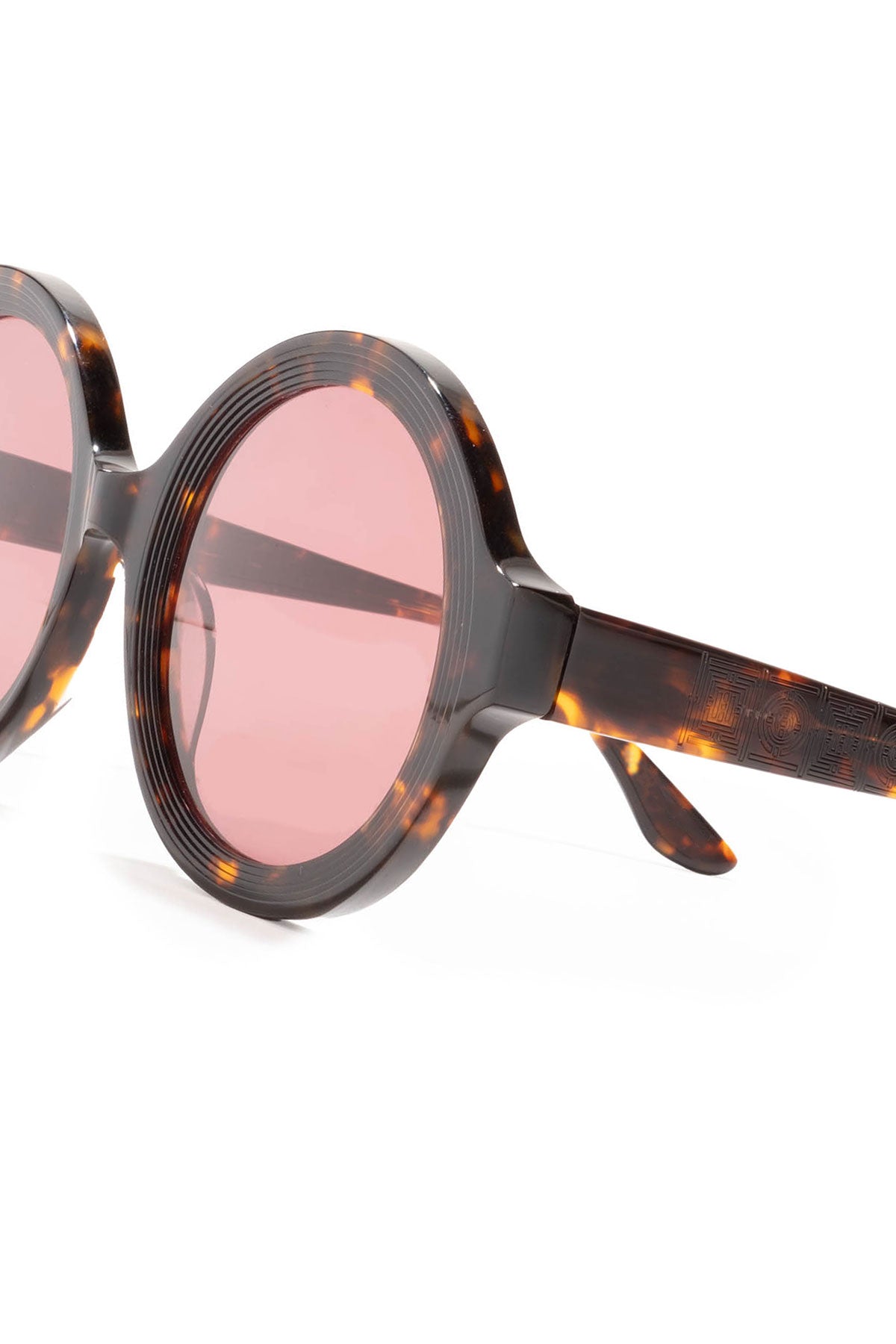 NATORI Nami Acetate Round Sunglasses