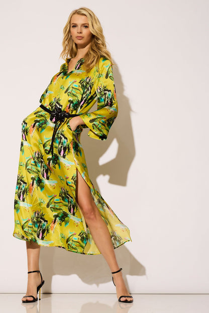NATORI Bali Silk Caftan