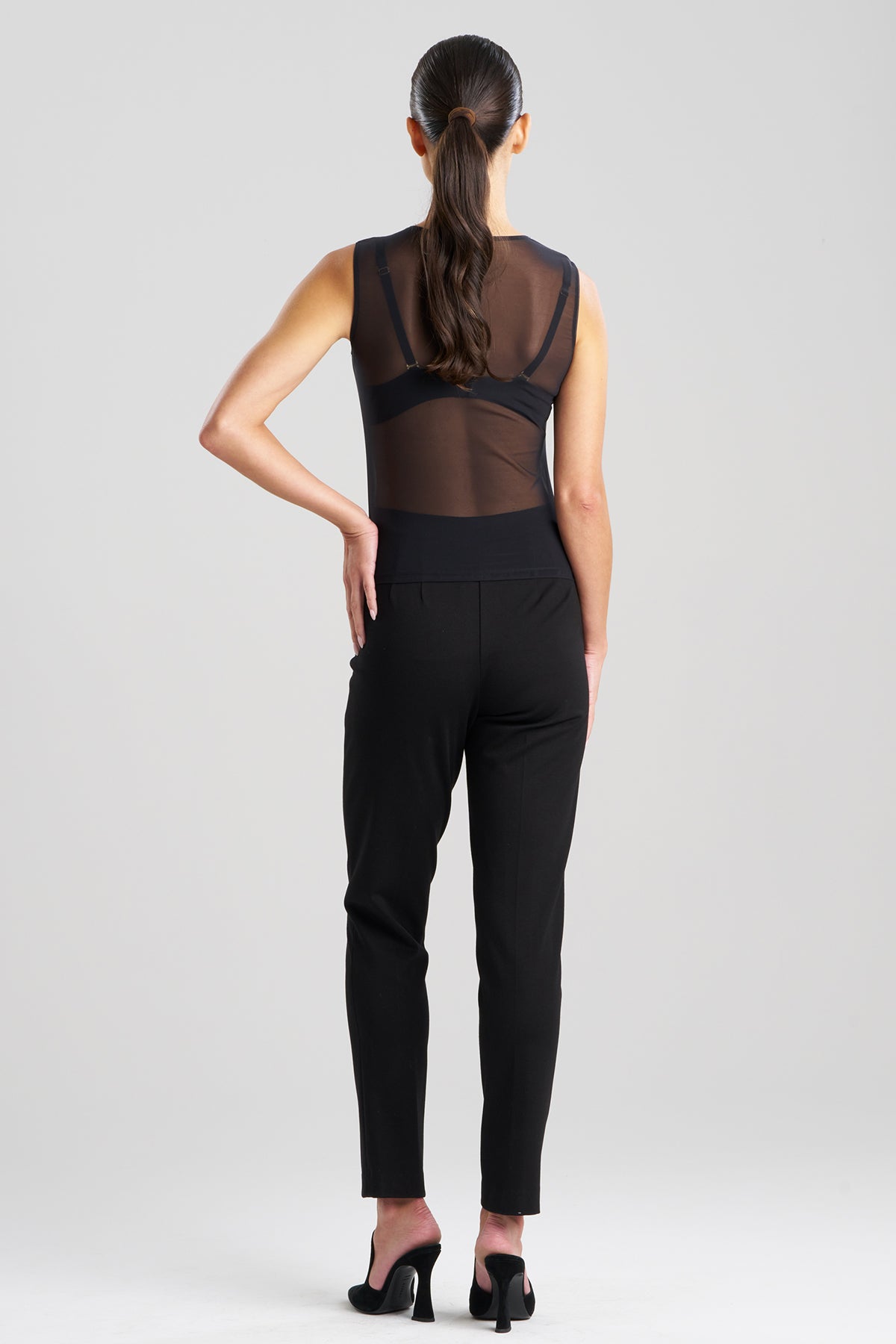 NATORI Seduction Mesh Shell Tank