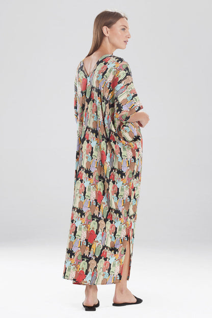 NATORI Buy Dynasty Caftan in Black Online