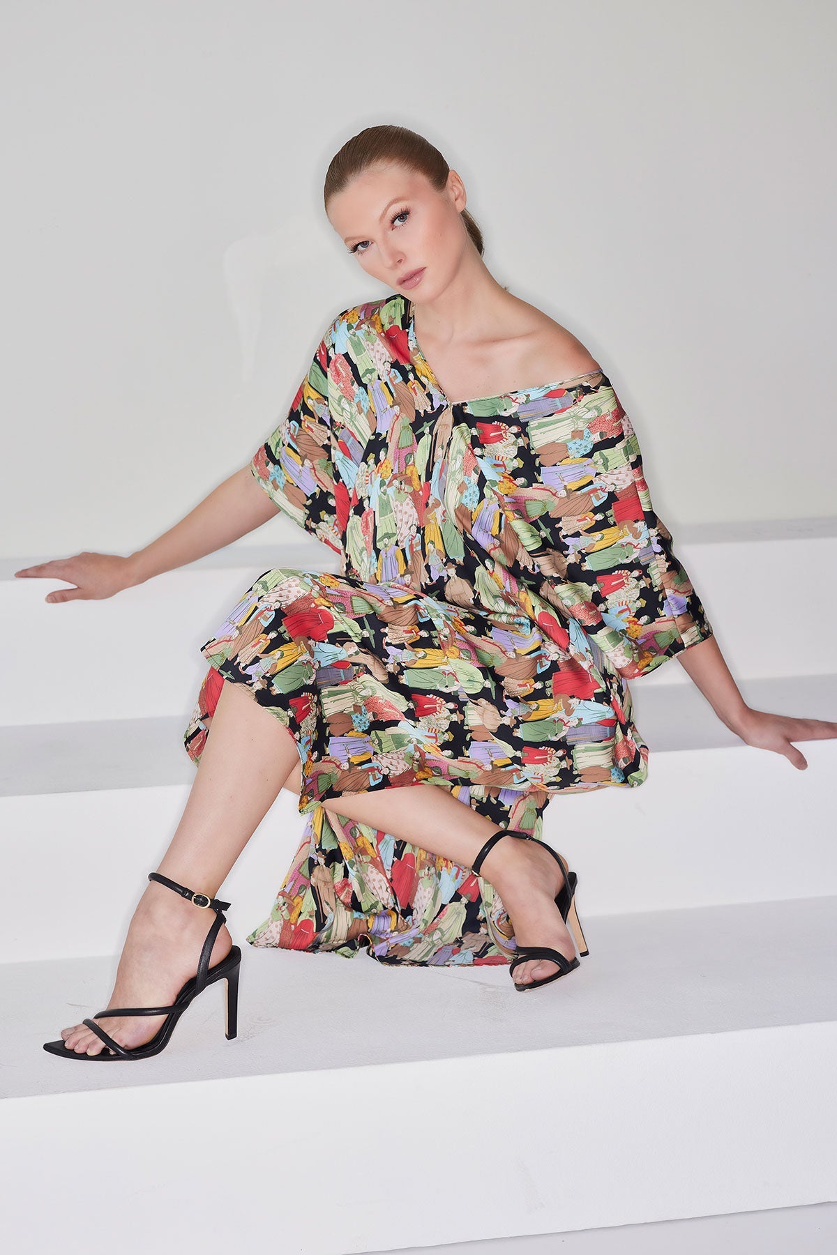 NATORI Buy Dynasty Caftan in Black Online