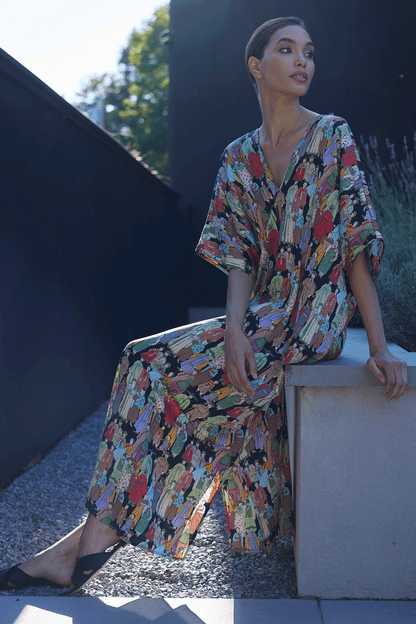 NATORI Buy Dynasty Caftan in Black Online