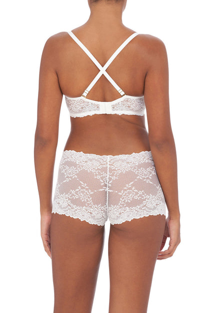 NATORI Buy Heavenly Convertible Balconette Underwire Bra in White Online