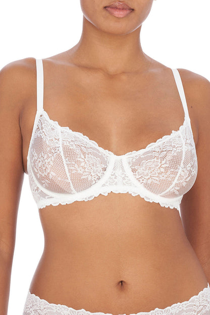 NATORI Buy Heavenly Convertible Balconette Underwire Bra in White Online