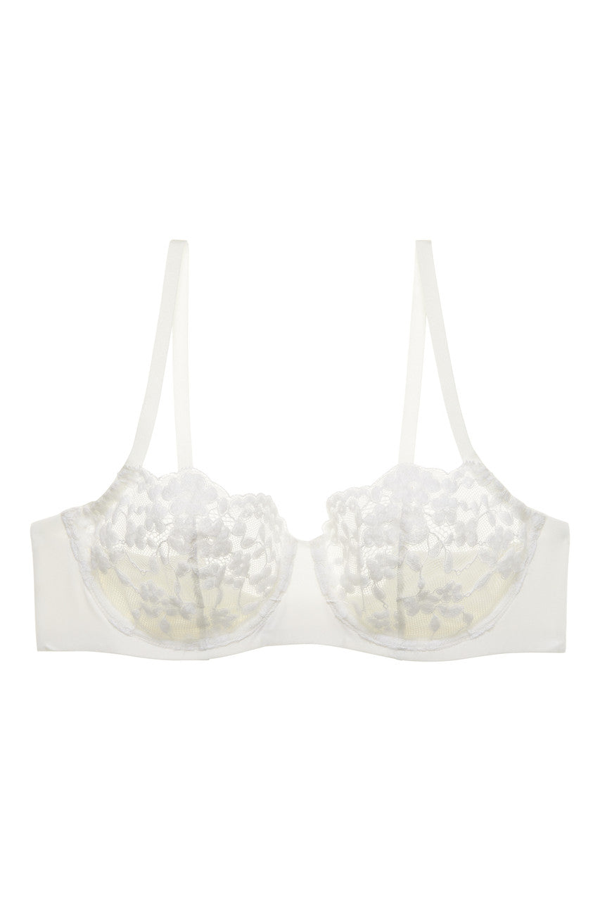 NATORI Buy Plush Romance Balconette Underwire Bra in Lt Ivory Online