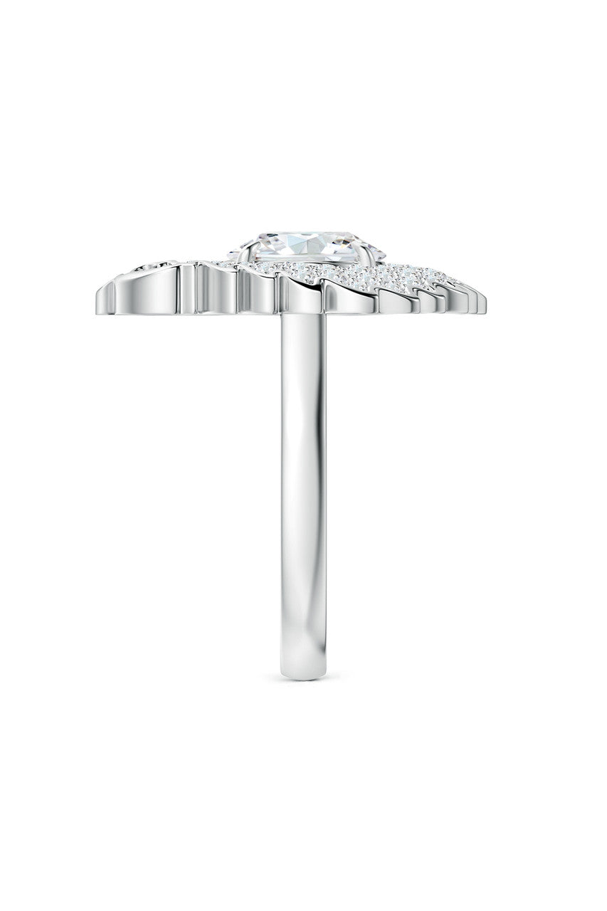 NATORI Buy Dragon Lab-Grown 14K Gold Round Diamond Ring in 14K White Gold Online