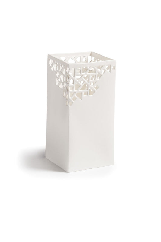 NATORI Buy Cagayan Medium Vase in White Online
