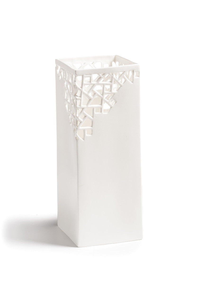 NATORI Buy Cagayan Large Vase in White Online