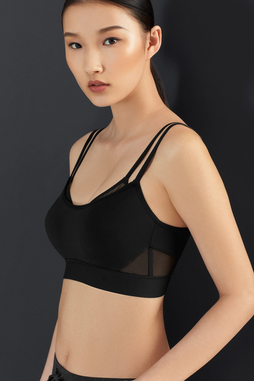NATORI Buy Gravity Contour Underwire Sports Bra in Black Online