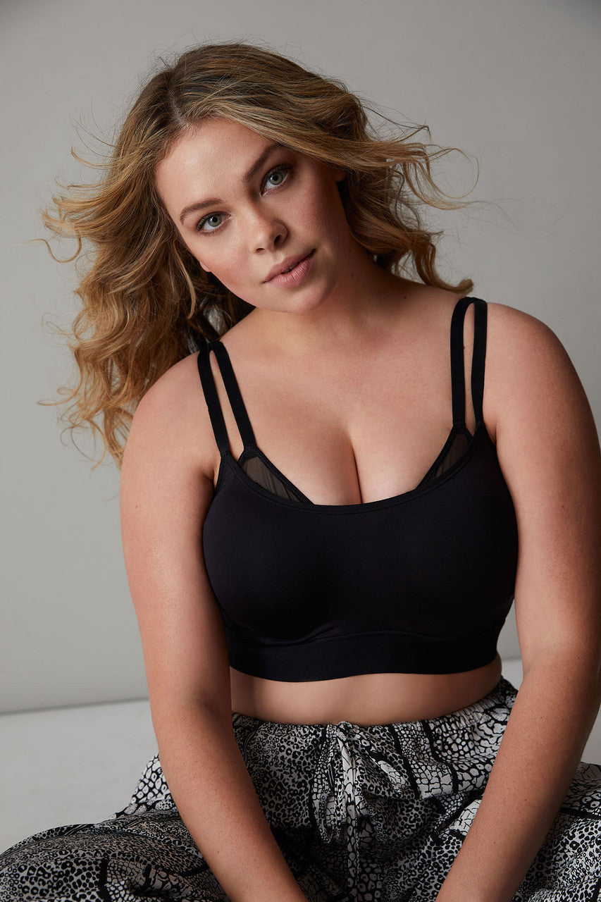 NATORI Buy Gravity Contour Underwire Sports Bra in Black Online