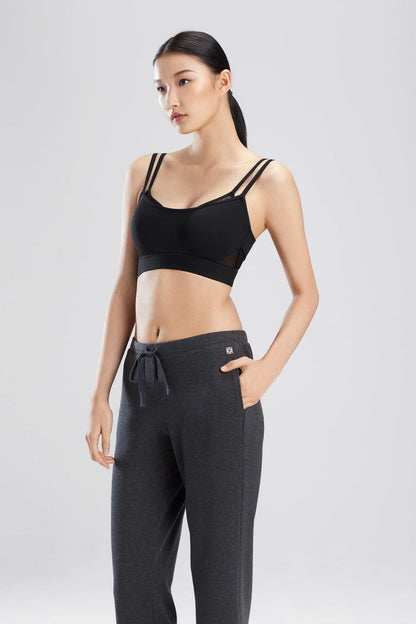 NATORI Buy Gravity Contour Underwire Sports Bra in Black Online