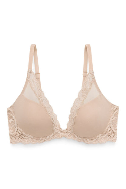 NATORI Buy Feathers Plunge T-Shirt Bra - in Café Online
