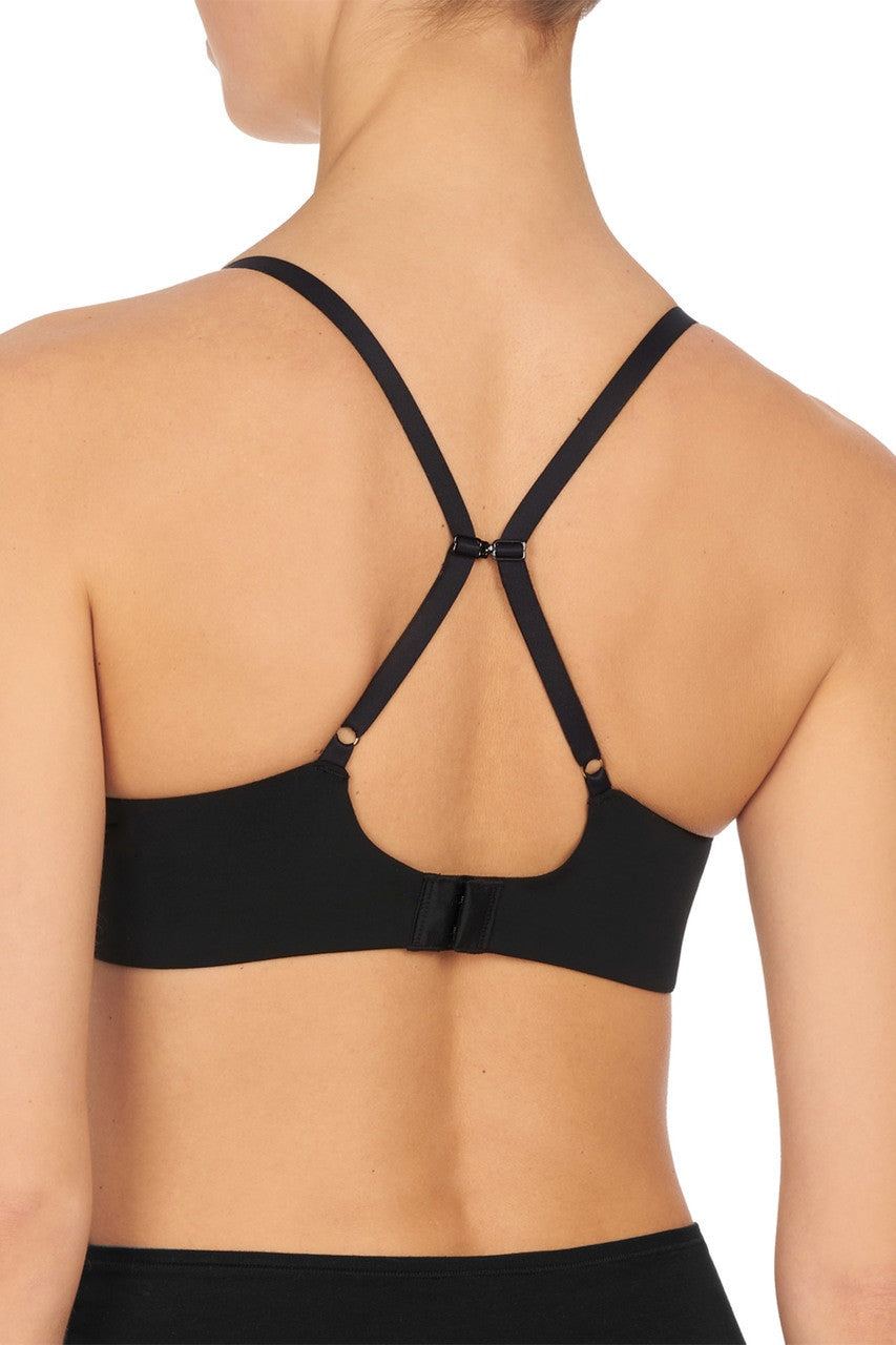 NATORI Buy Minimal Convertible Push-Up Bra in Black Online