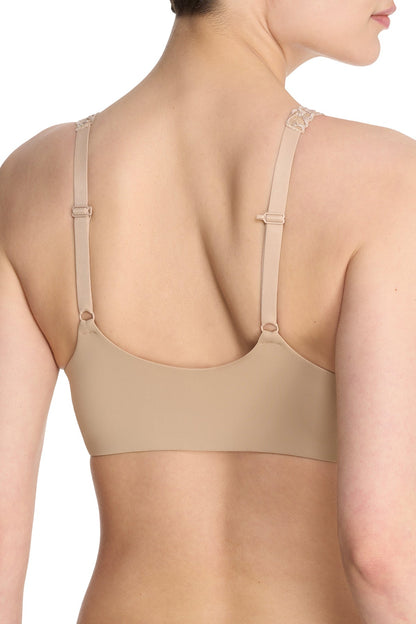 NATORI Pure Luxe Convertible Front Close Contour Underwire Bra
