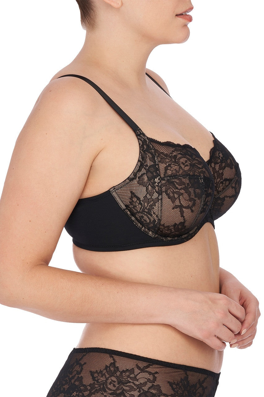 NATORI Buy Statement Full Fit Bra in Black/Cafe Online