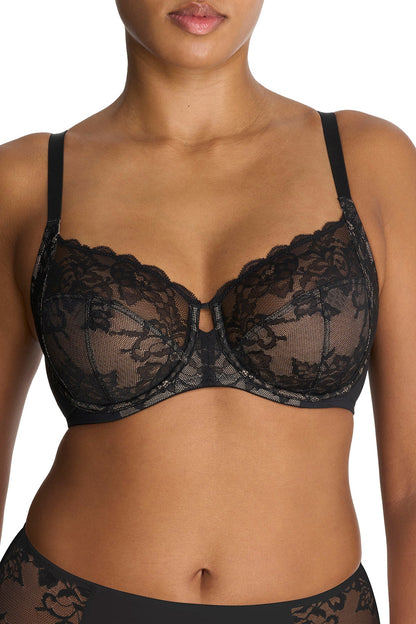 NATORI Buy Statement Full Fit Bra in Black/Cafe Online