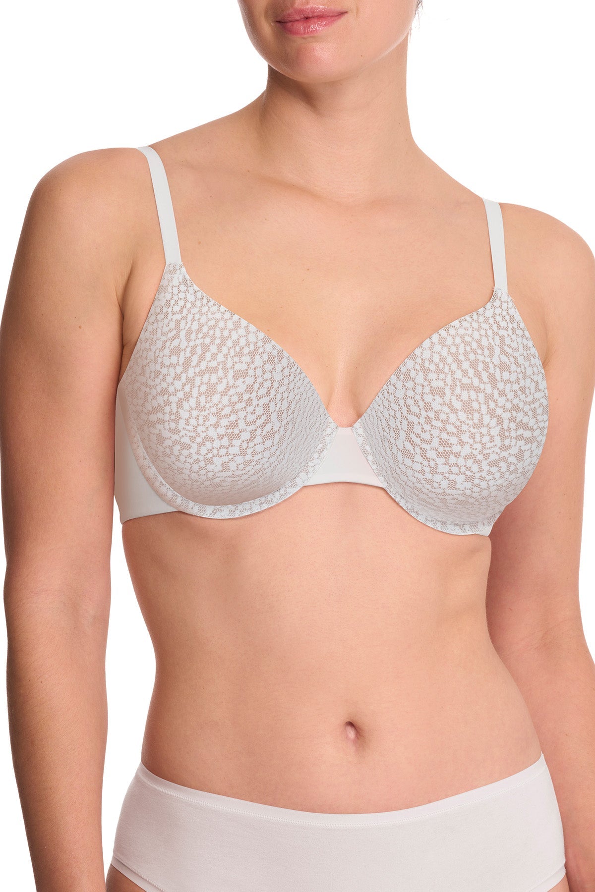 NATORI Comfort Evolution Full Fit Memory Foam Convertible Underwire Bra
