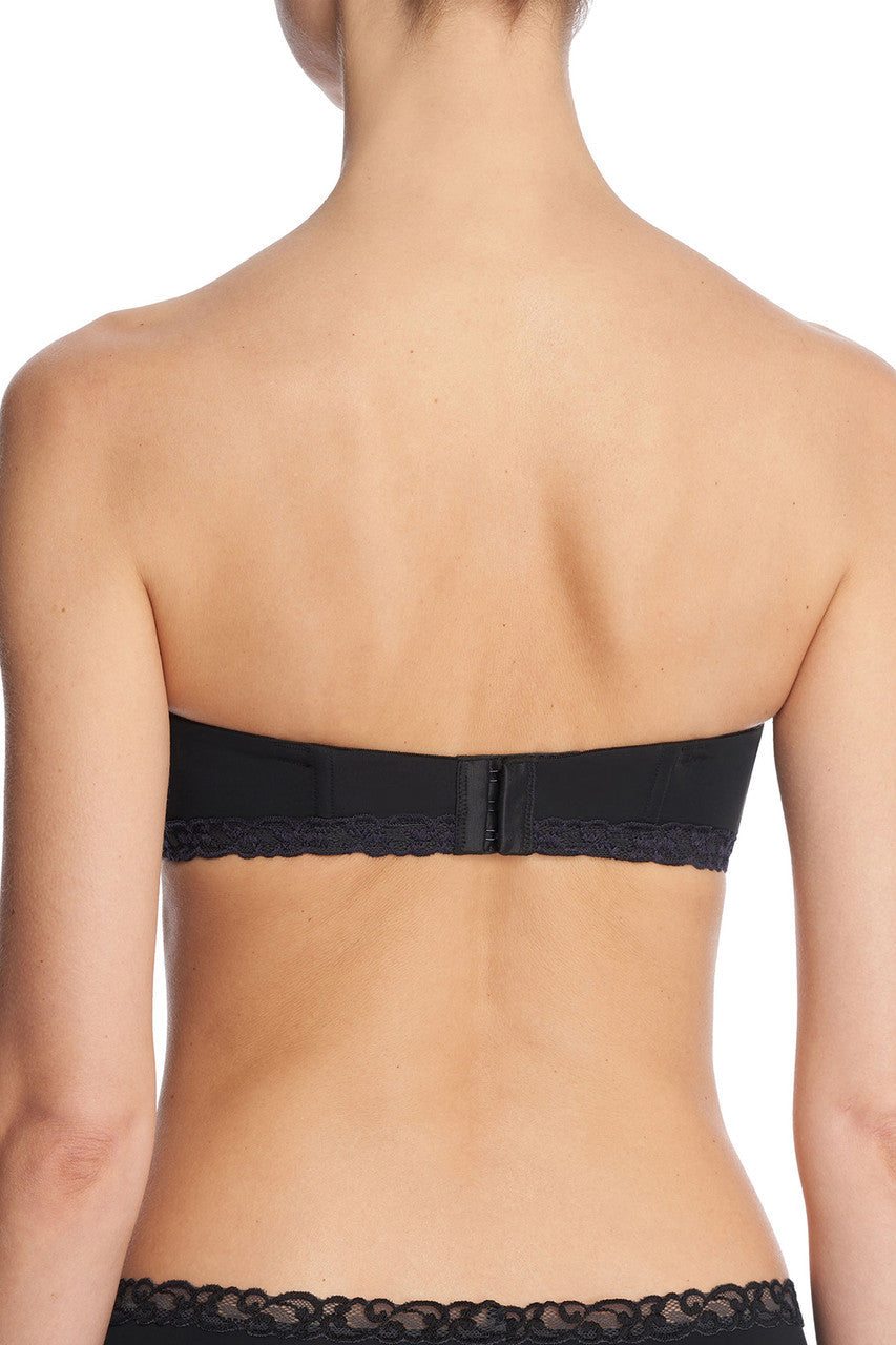NATORI Buy Pure Luxe Strapless Contour Underwire Bra in Black Combo Online