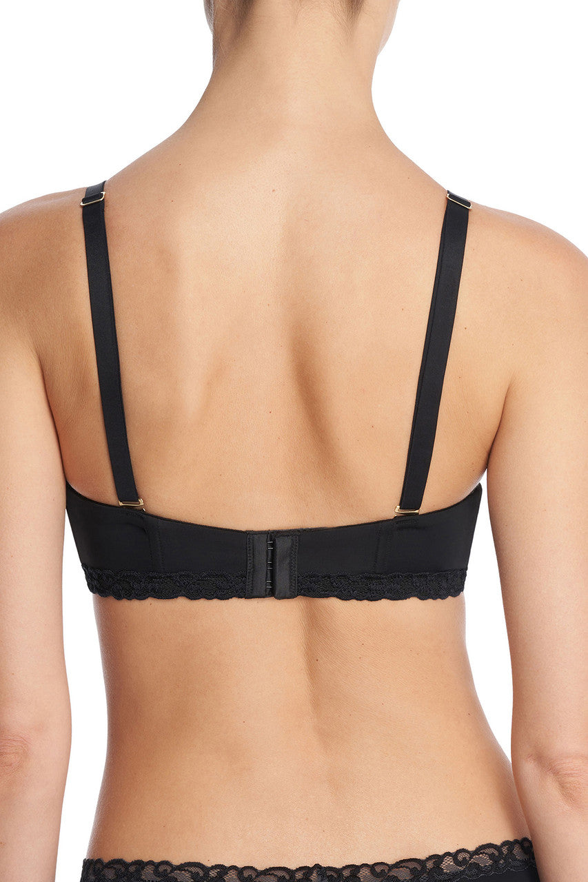 NATORI Buy Pure Luxe Strapless Contour Underwire Bra in Black Combo Online