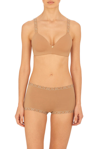 NATORI Buy Pure Luxe Wireless Contour Bra in Café Online