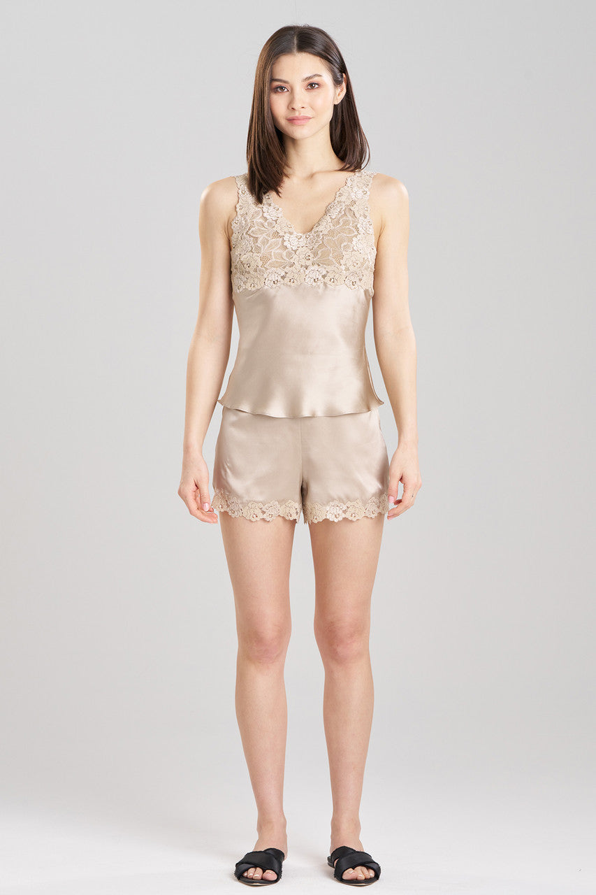 NATORI Buy Rose Parfait Lace Tank in Parchment Online