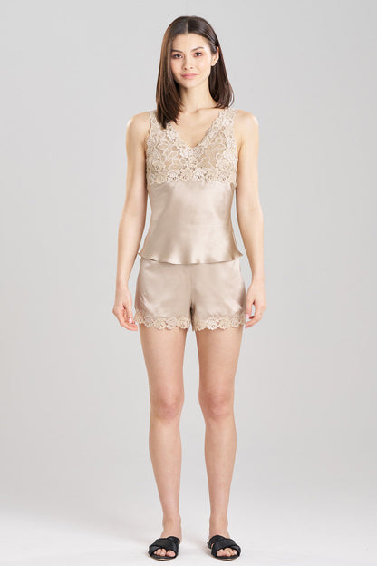NATORI Buy Rose Parfait Lace Tank in Parchment Online