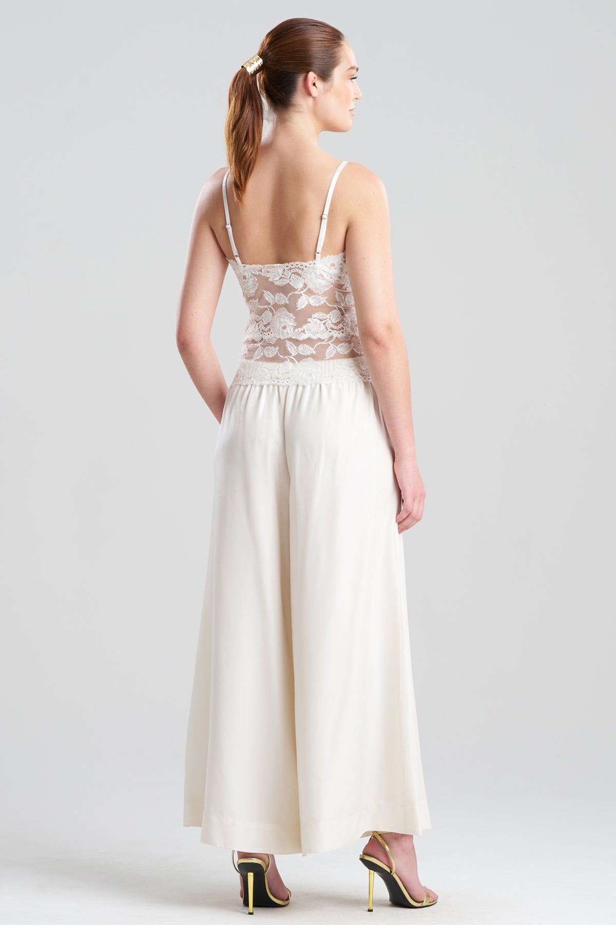 NATORI Buy Imagine Allover Lace Cami in Warm White Online