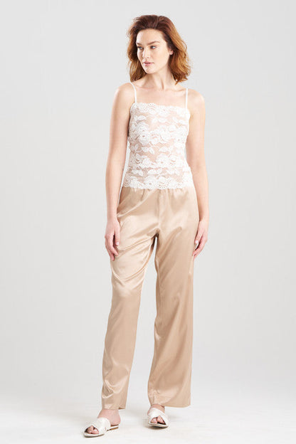 NATORI Buy Imagine Allover Lace Cami in Warm White Online