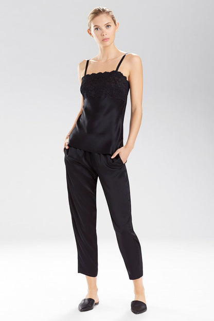 NATORI Buy Rose Parfait Camisole with Lace in Black Online