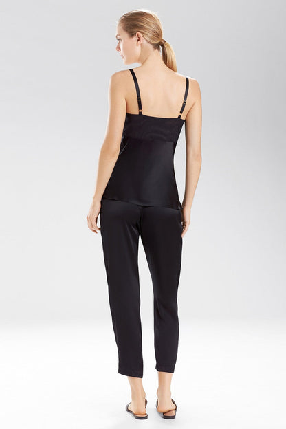 NATORI Buy Rose Parfait Camisole with Lace in Black Online
