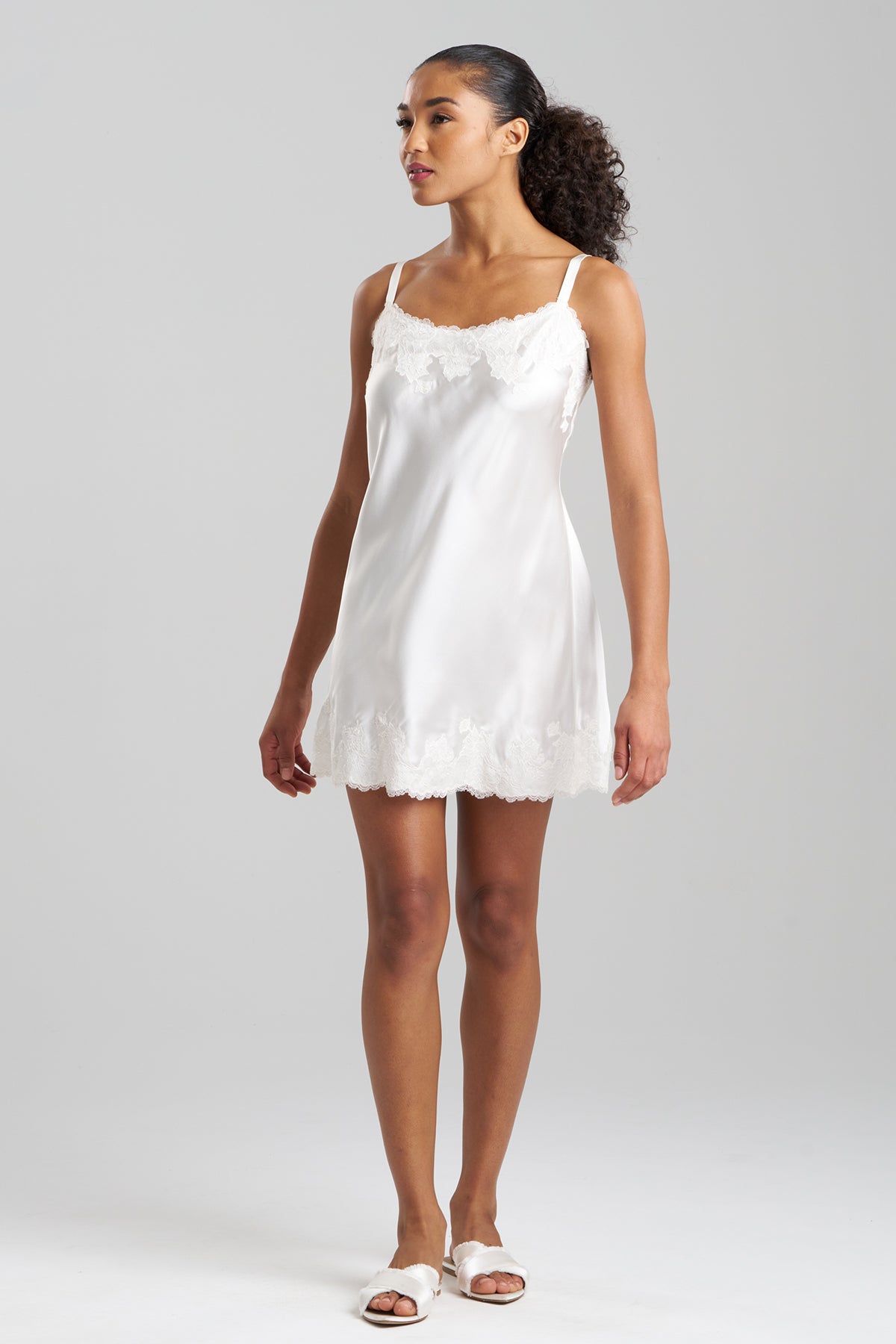 NATORI Buy Lolita Chemise in Warm White Online
