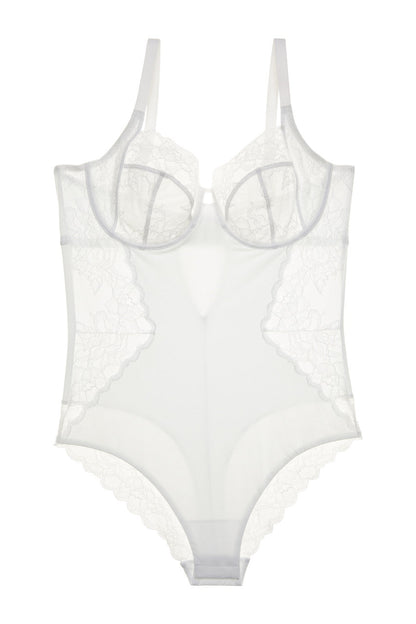 NATORI Buy Statement Full Fit Underwire Bodysuit in White Online