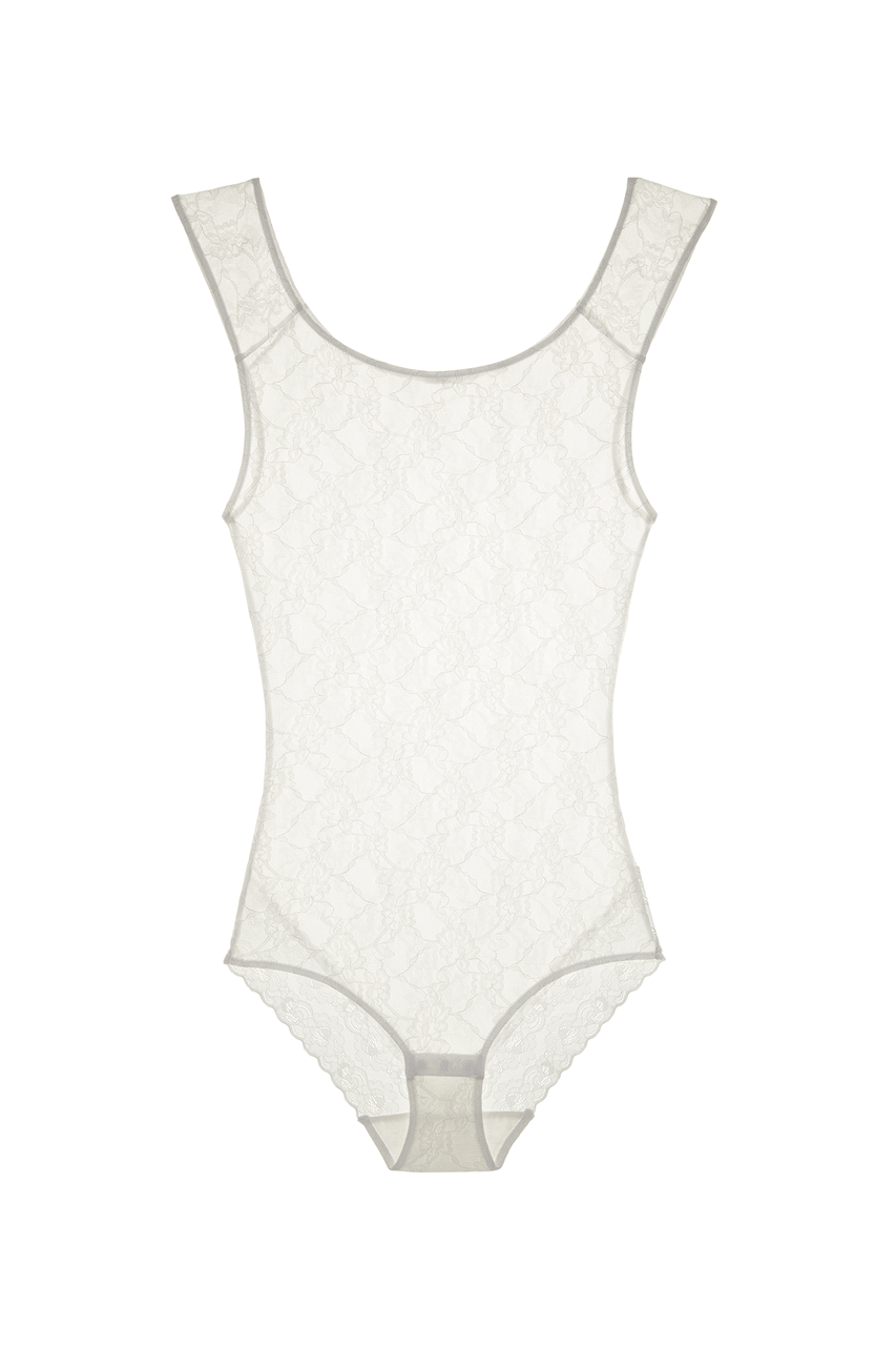 NATORI Buy Bliss Allure Lace Bodysuit in White Online