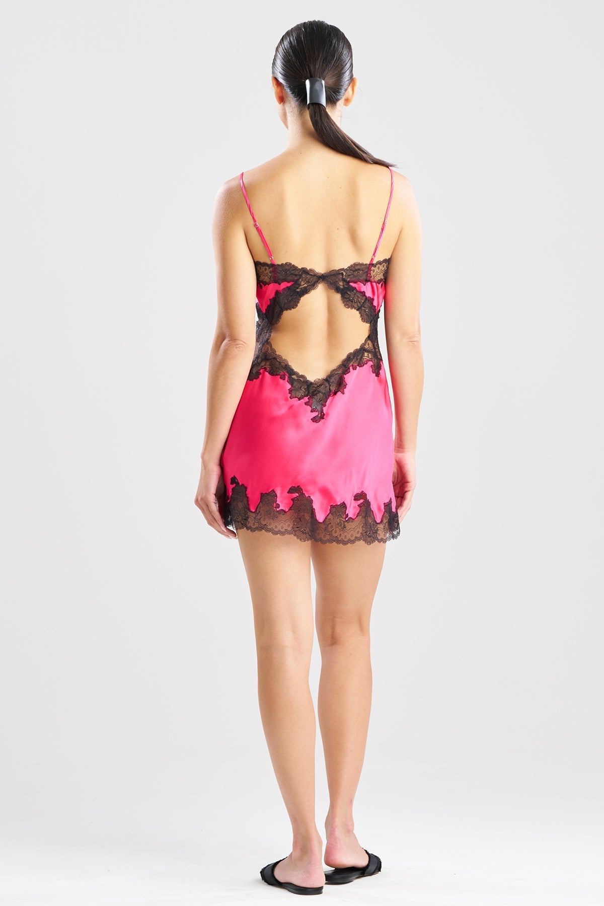NATORI Lolita Lace Silk Chemise