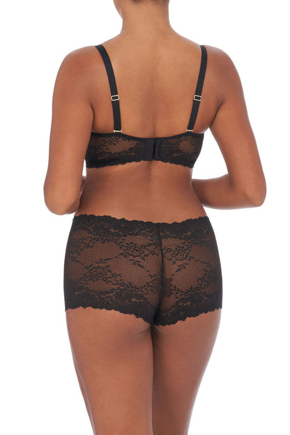 NATORI Buy Heavenly Convertible Balconette Underwire Bra in Black Online