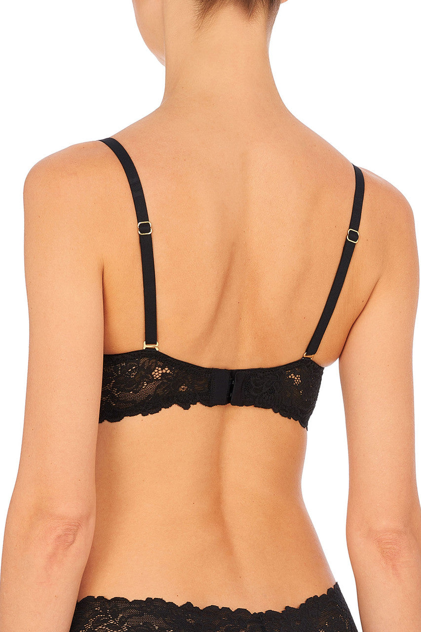 NATORI Buy Heavenly Convertible Balconette Underwire Bra in Black Online