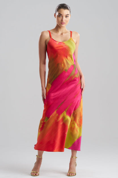 NATORI Soleil Slip Dress
