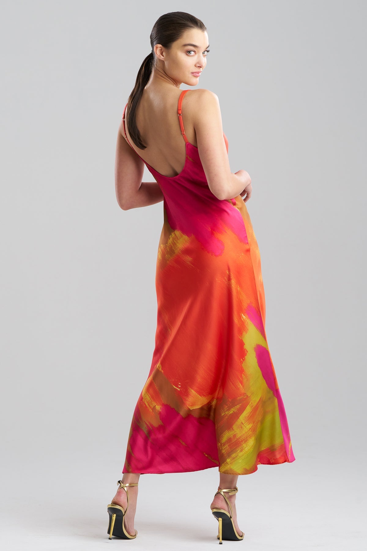 NATORI Soleil Slip Dress