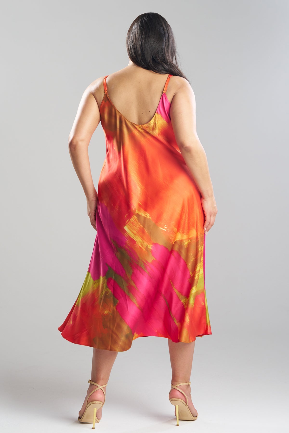 NATORI Soleil Slip Dress