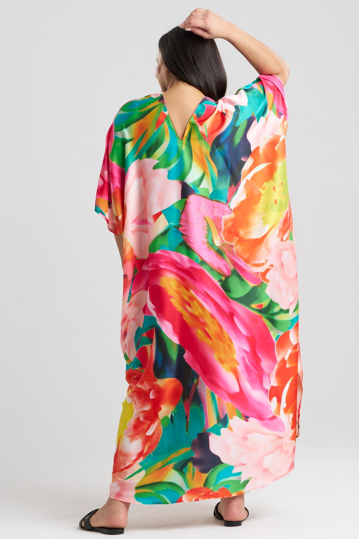 NATORI Garbo V-Neck Caftan