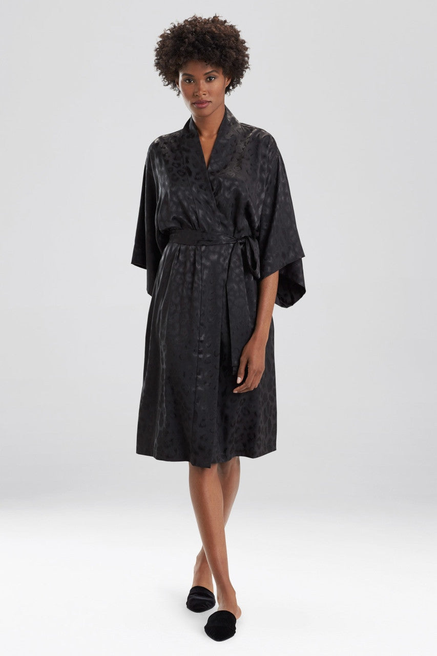 NATORI Buy Decadence Long Wrap in Black Online