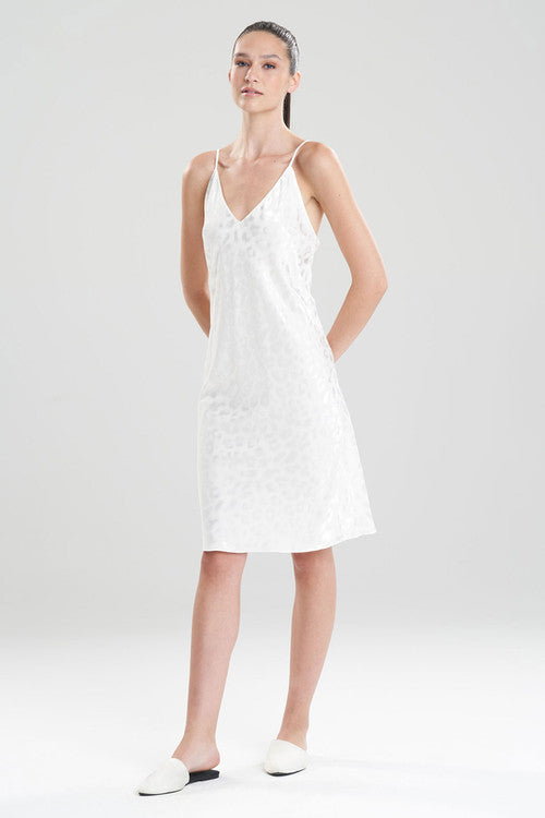 NATORI Buy Decadence V-Neck Chemise in Warm White Online