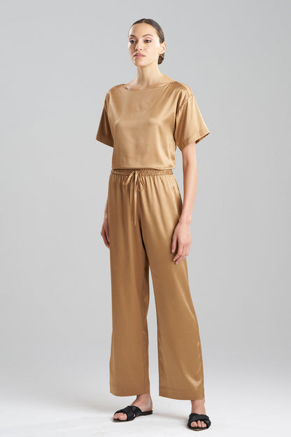 NATORI Buy Glamour Straight Leg Pants in Toffee Online