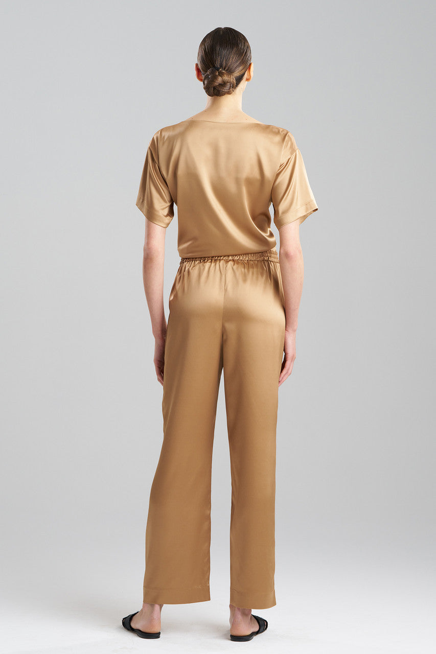 NATORI Buy Glamour Straight Leg Pants in Toffee Online