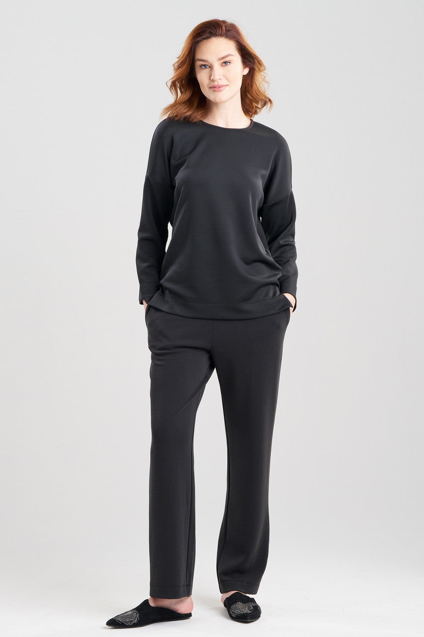 NATORI Buy Anywhere Wedge Top in Black Online