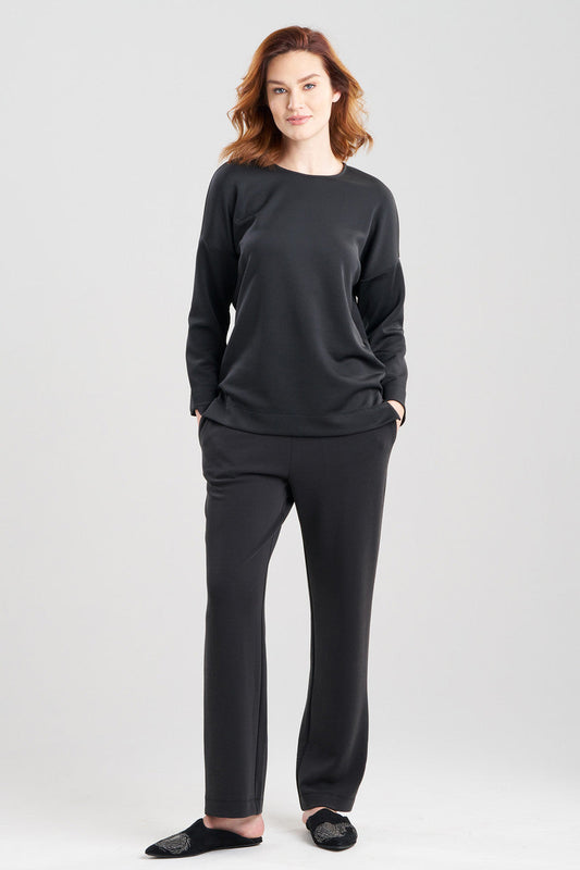NATORI Buy Anywhere Wedge Top in Black Online
