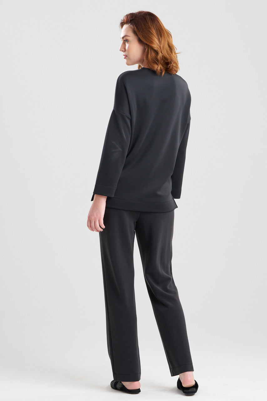 NATORI Buy Anywhere Wedge Top in Black Online
