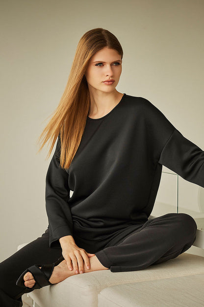NATORI Buy Anywhere Wedge Top in Black Online